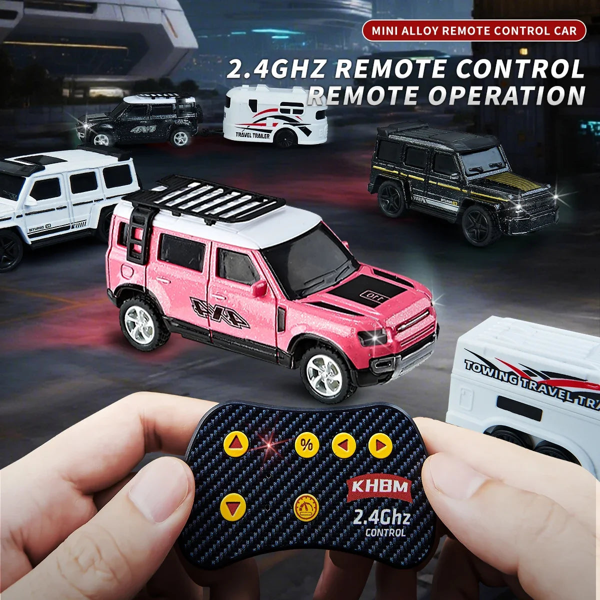 New RC Car MINI Alloy 1/64 Remote Control Car