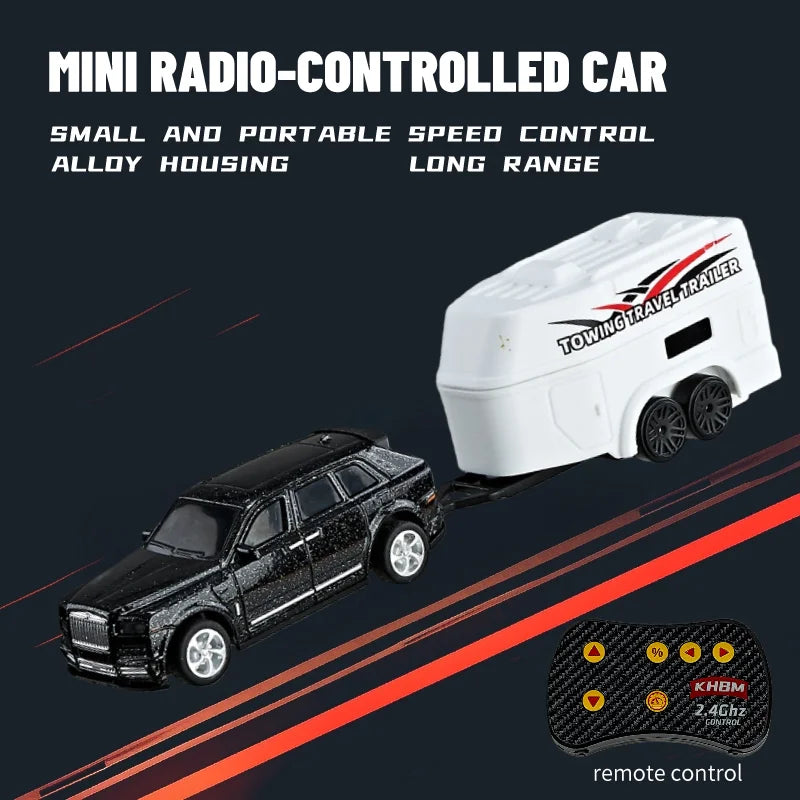 New RC Car MINI Alloy 1/64 Remote Control Car