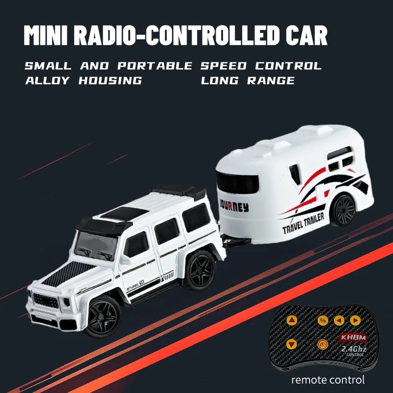 New RC Car MINI Alloy 1/64 Remote Control Car