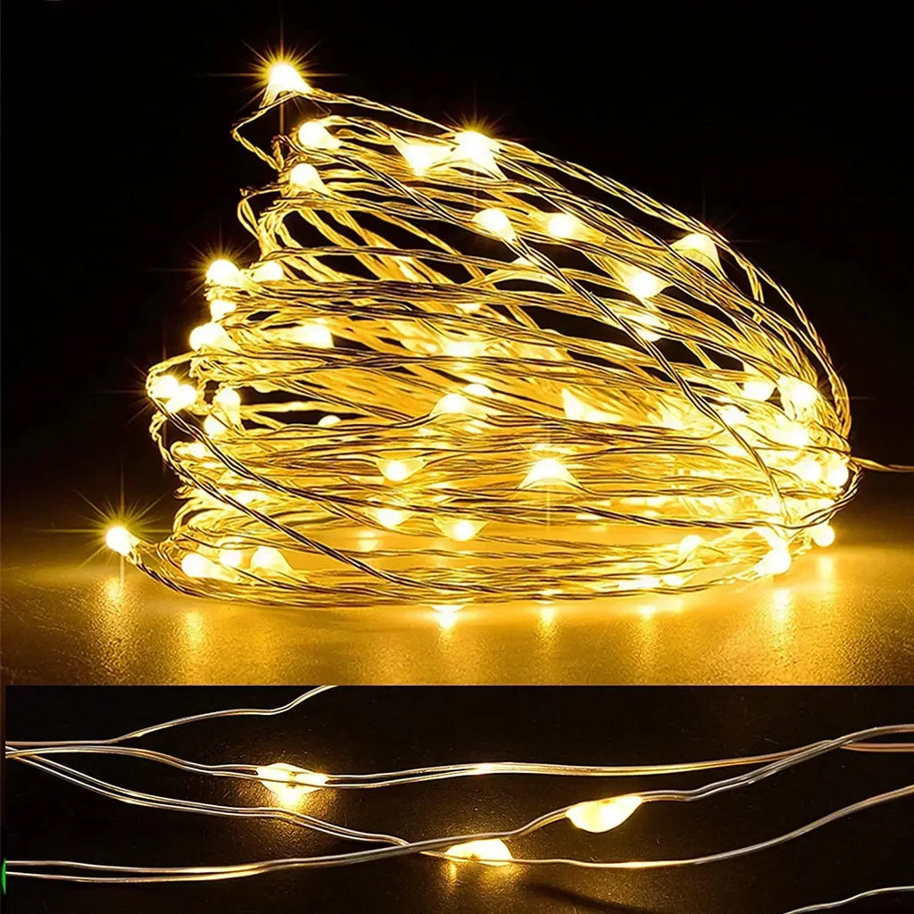 String Lights Fairy Garland Light for Christmas Wedding Room Decoration