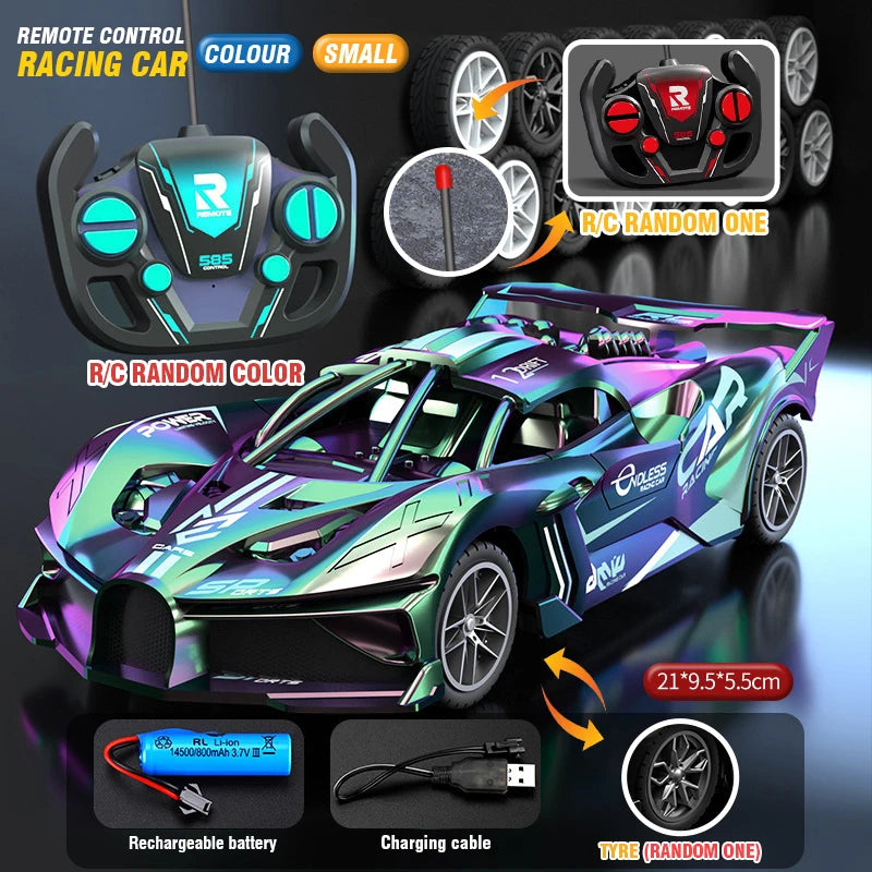RC Car 4Ch High-Speed Remote Control Drift Racing Car Electric Sportscar