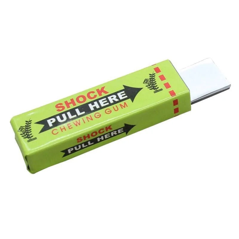 Electric Shock Joke Chewing Gum Pull Head