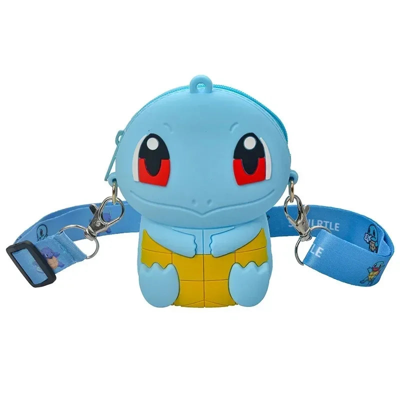 Pokemon Anime Pikachu Lovely Fashion Bag Princess Small Silicone Purse