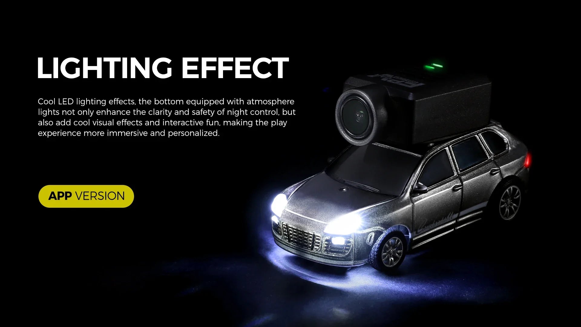 Mini RC Cars 1:64 with 720P FPV Camera, Wifi APP Control 2026 New Model
